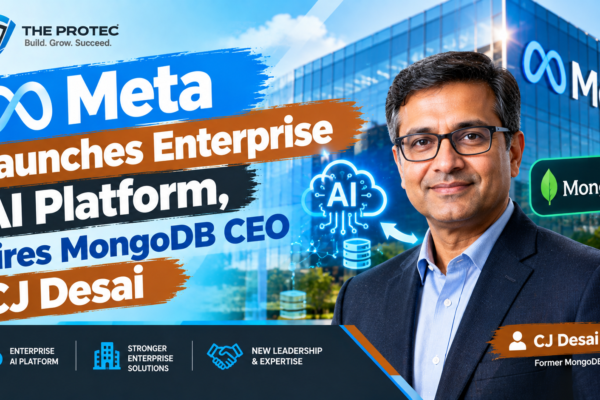 Meta Launches Enterprise AI Platform, Hires MongoDB CEO CJ Desai