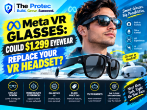 Meta VR Glasses: Could $1,299 Eyewear Replace Your VR Headset?