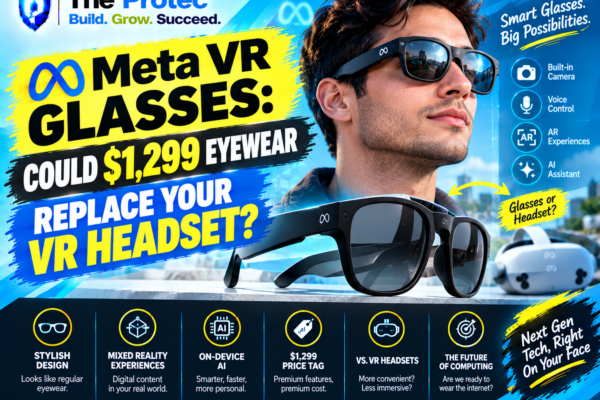Meta VR Glasses: Could $1,299 Eyewear Replace Your VR Headset?