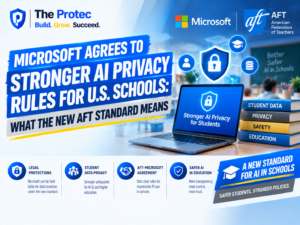 Microsoft Agrees to Stronger AI Privacy Rules for U.S. Schools: What the New AFT Standard Means