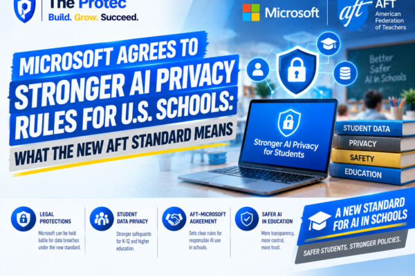 Microsoft Agrees to Stronger AI Privacy Rules for U.S. Schools: What the New AFT Standard Means