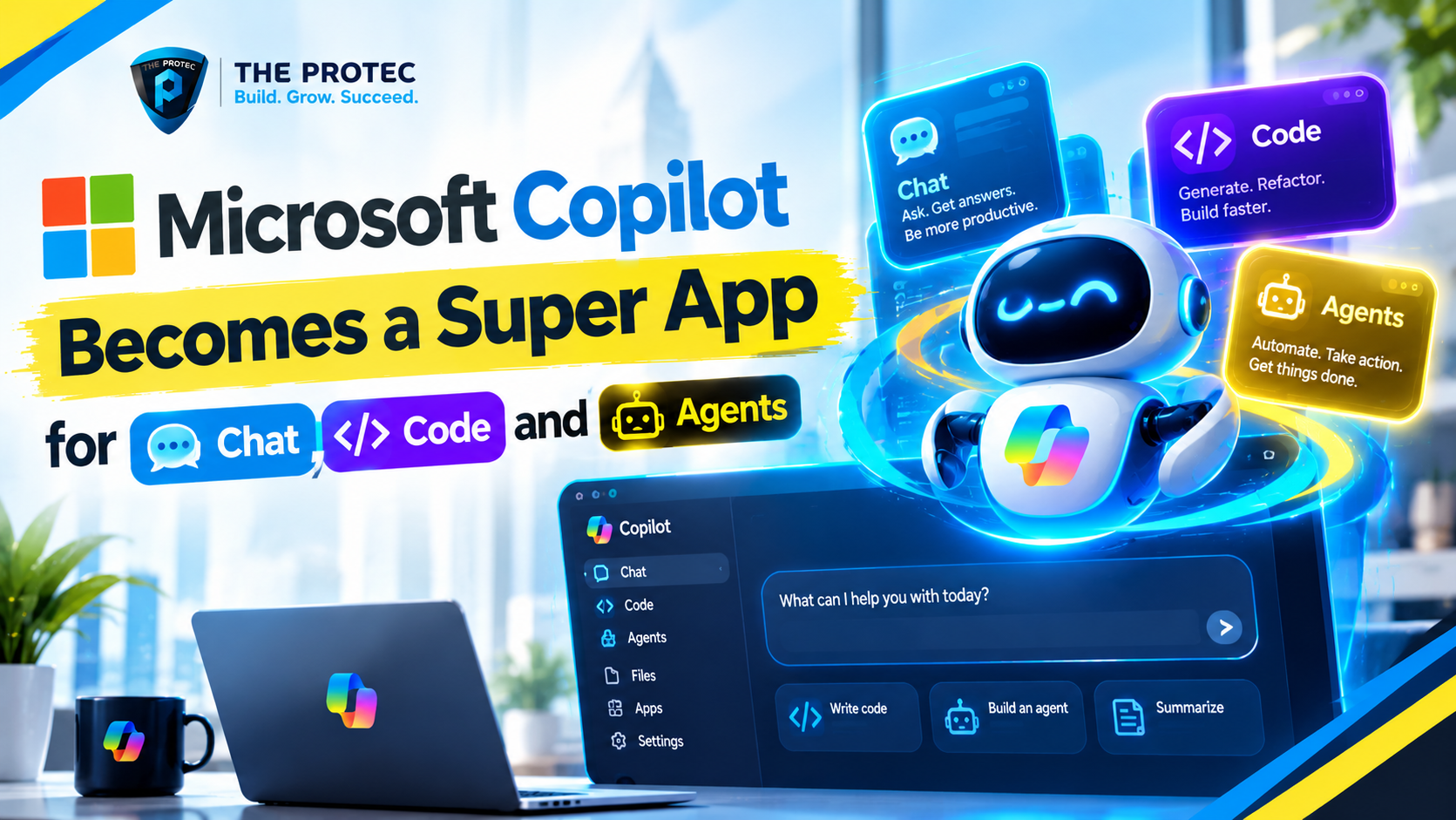 Microsoft Copilot Becomes a Super App for Chat, Code and Agents