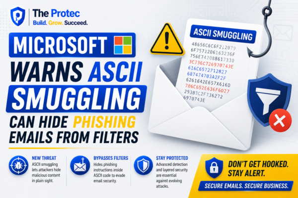 Microsoft Warns ASCII Smuggling Can Hide Phishing Emails From Filters