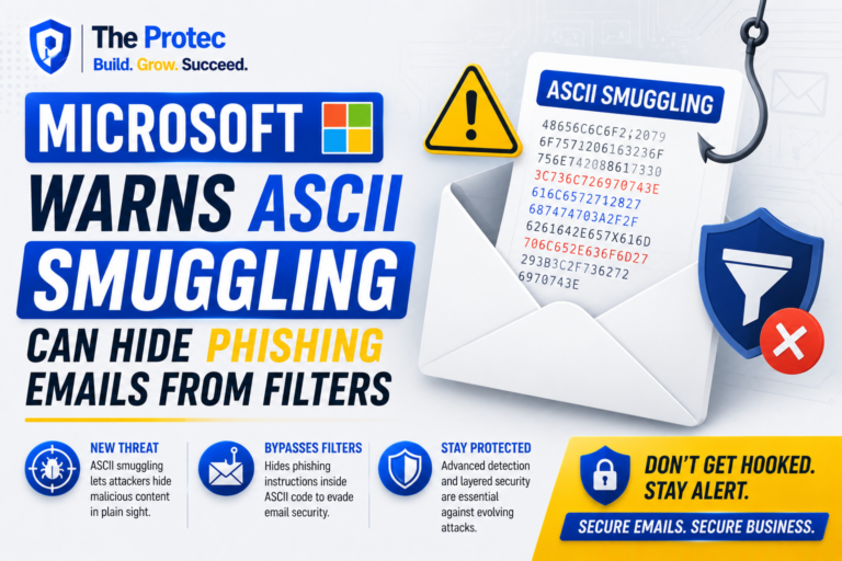 Microsoft Warns ASCII Smuggling Can Hide Phishing Emails From Filters