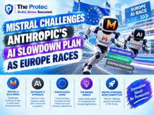 Mistral Challenges Anthropic's AI Slowdown Plan as Europe Races