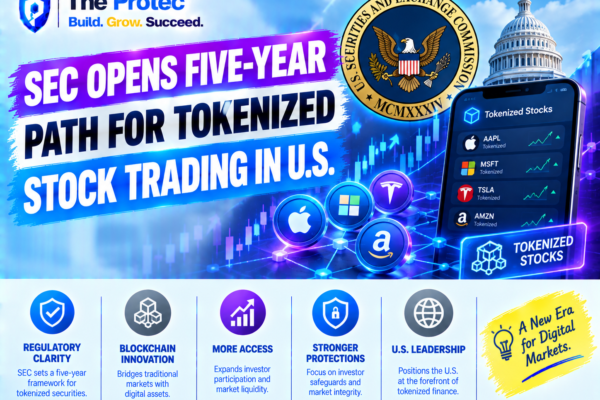 SEC Opens Five-Year Path for Tokenized Stock Trading in U.S.