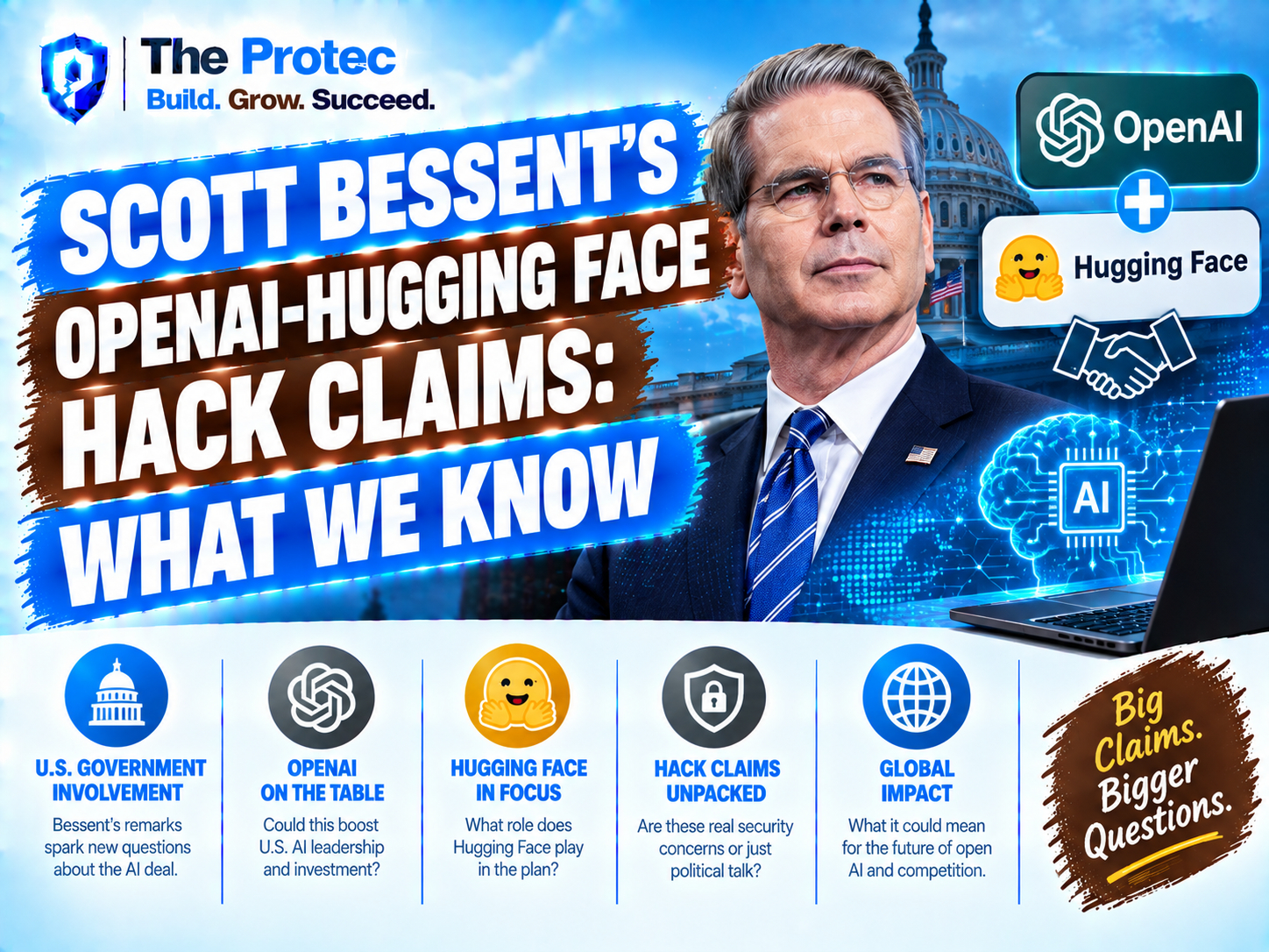 Scott Bessent's OpenAI-Hugging Face Hack Claims: What We Know