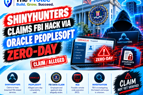 ShinyHunters Claims FBI Hack via Oracle PeopleSoft Zero-Day
