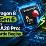 Snapdragon 8 Elite Gen 6 vs Apple A20 Pro: 2nm Battle Begins