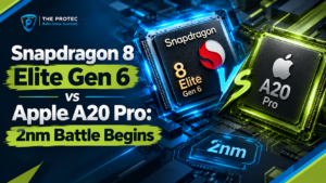Snapdragon 8 Elite Gen 6 vs Apple A20 Pro: 2nm Battle Begins