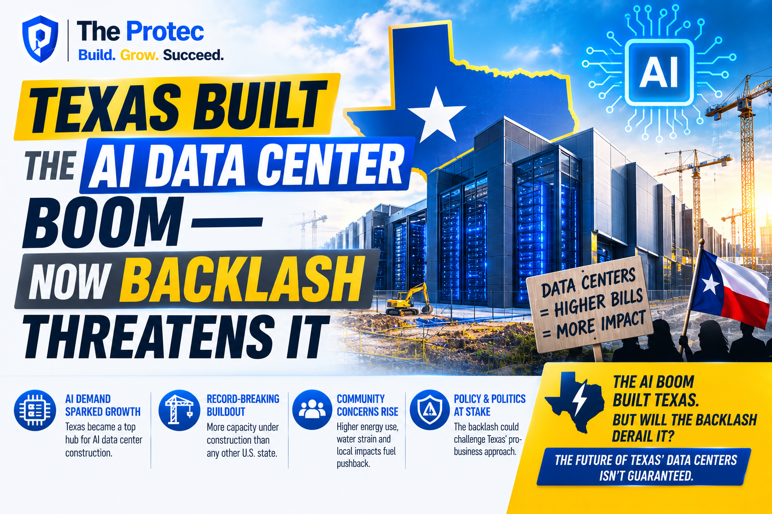 Texas Built the AI Data Center Boom—Now Backlash Threatens It