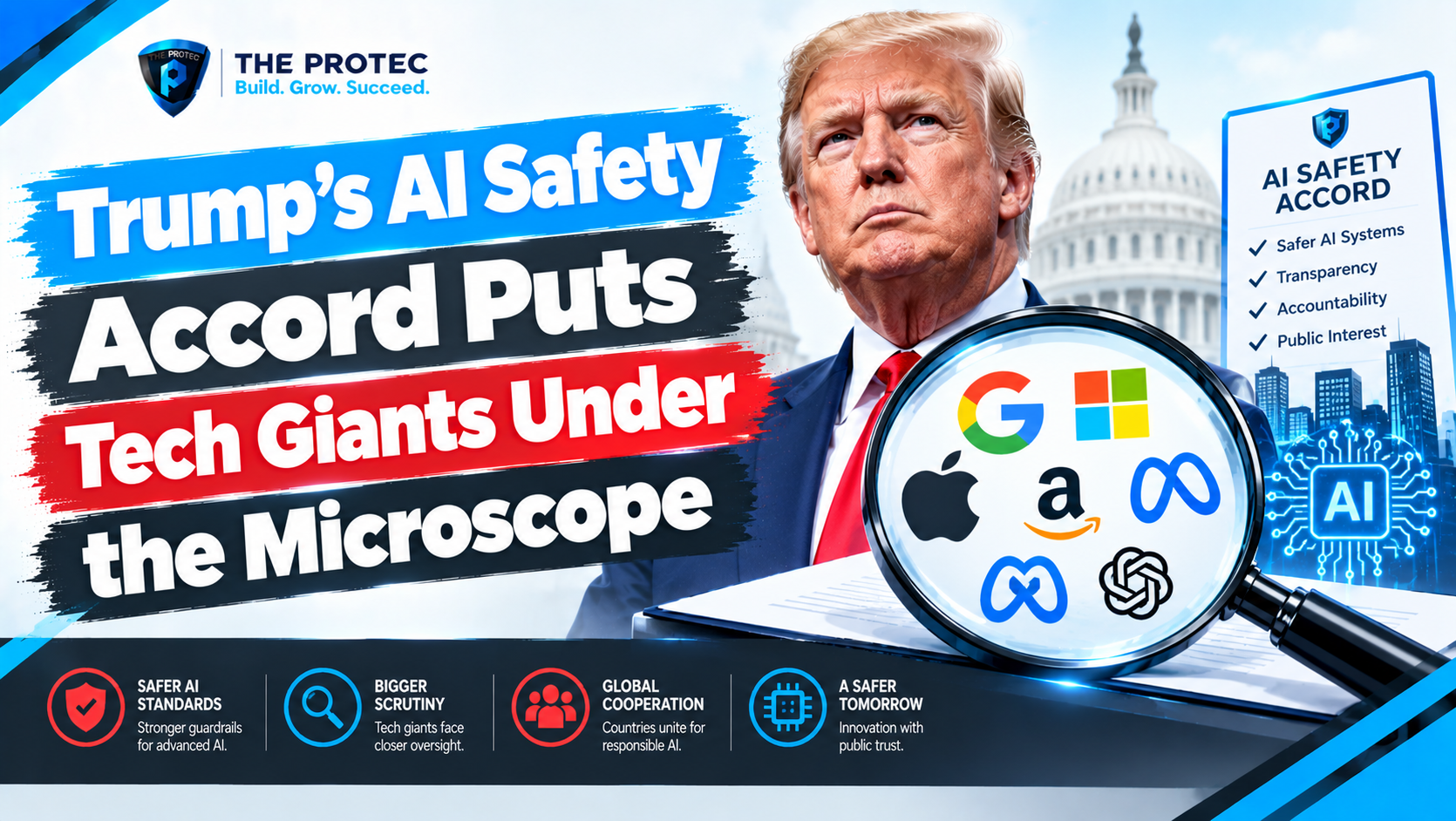 Trump's AI Safety Accord Puts Tech Giants Under the Microscope