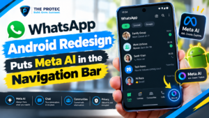 WhatsApp Android Redesign Puts Meta AI in the Navigation Bar