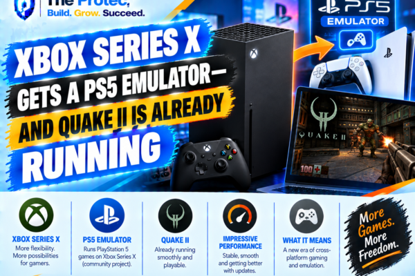 Xbox Series X Gets a PS5 Emulator—and Quake II Is Already Running
