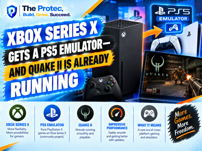 Xbox Series X Gets a PS5 Emulator and Quake II Is Already Running