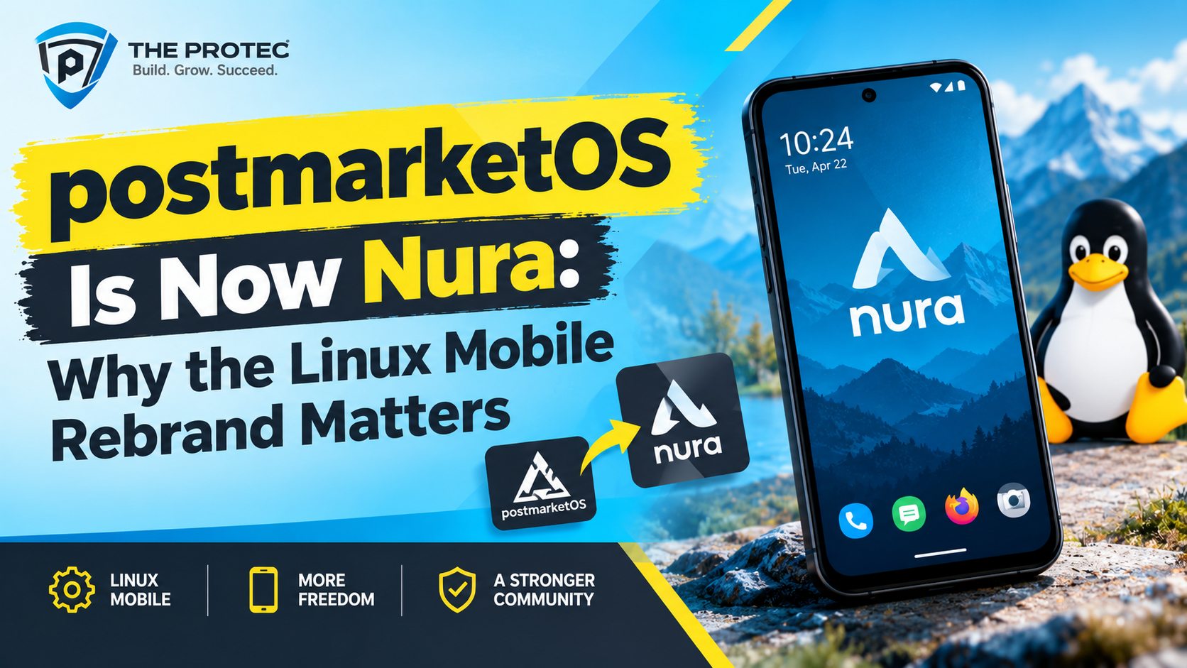 postmarketOS Is Now Nura: Why the Linux Mobile Rebrand Matters
