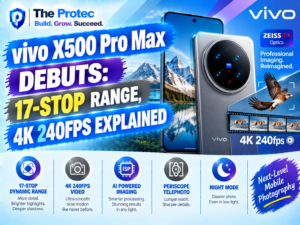 vivo X500 Pro Max Debuts: 17-Stop Range, 4K 240fps Explained