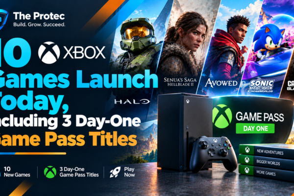 10 Xbox Games Launch Today, Including 3 Day-One Game Pass Titles