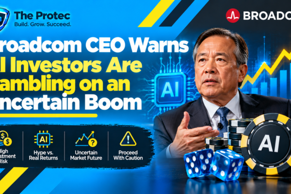 Broadcom CEO Warns AI Investors Are Gambling on an Uncertain Boom