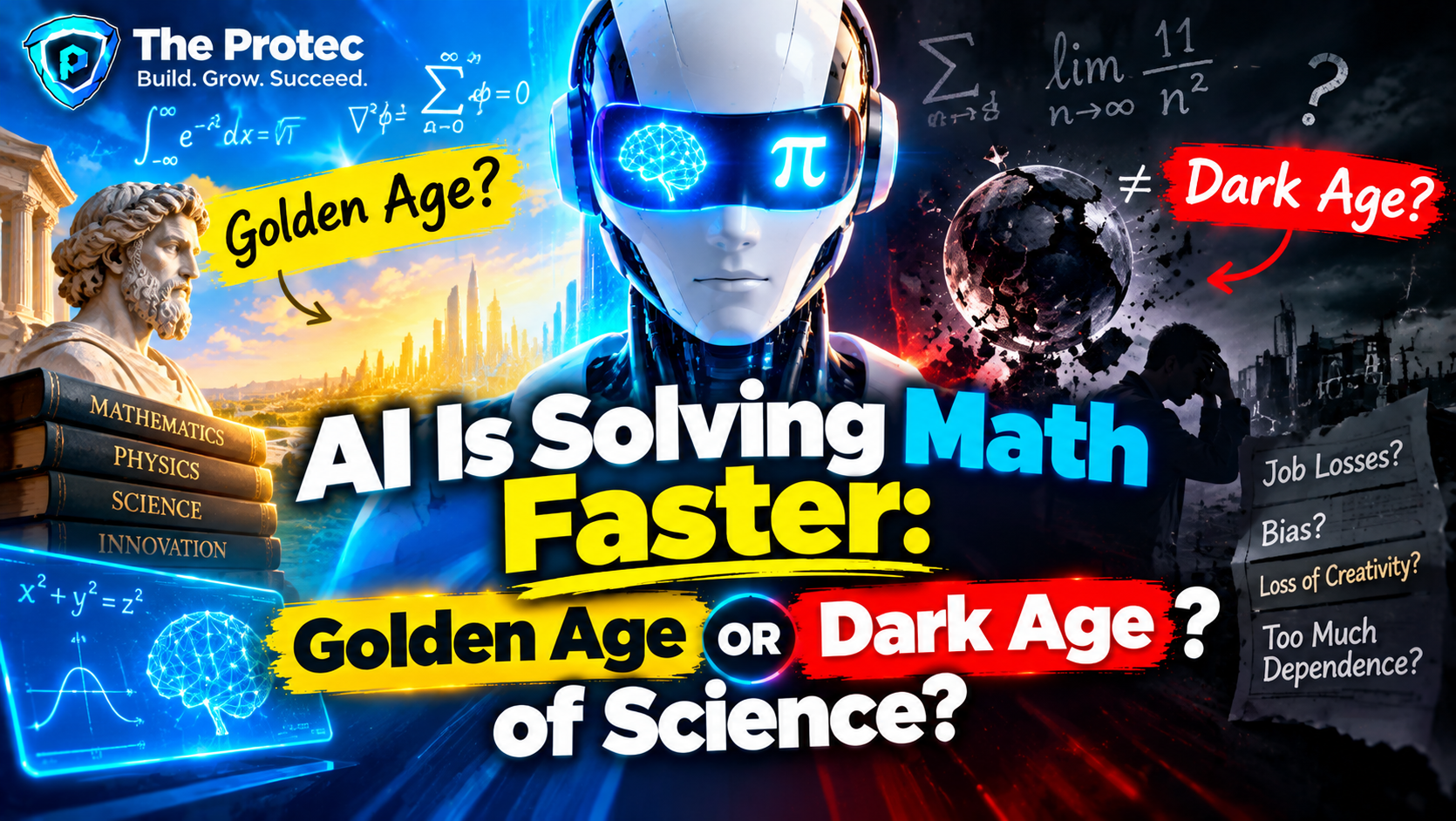 AI Is Solving Math Faster: Golden Age or Dark Age of Science?