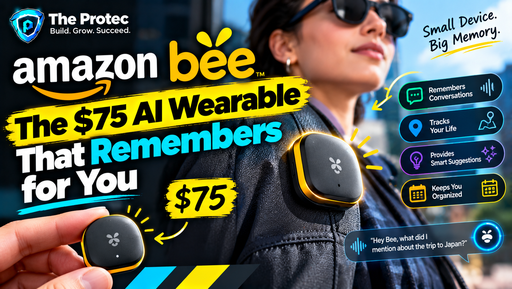Amazon Bee Review: The $75 AI Wearable That Remembers for You