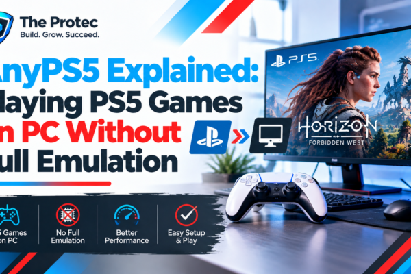 AnyPS5 Explained: Playing PS5 Games on PC Without Full Emulation