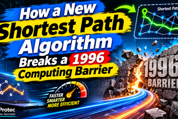 How a new shortest path algorithm breaks a 1996 computing barrier