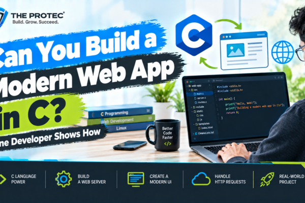 Can You Build a Modern Web App in C? One Developer Shows How