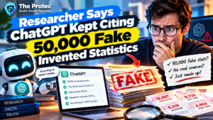 Researcher Says ChatGPT Kept Citing 50,000 Fake Invented Statistics