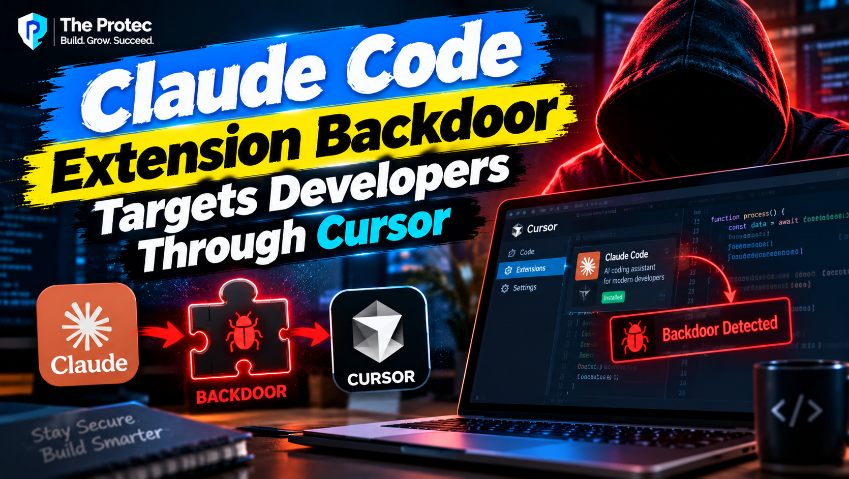 Claude Code extension backdoor targets developers through Cursor