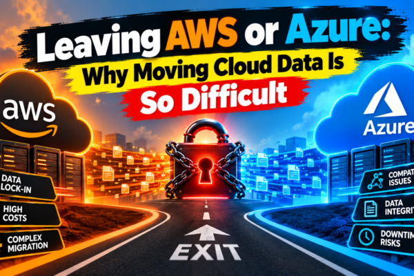 Leaving AWS or Azure: Why Moving Cloud Data Is So Difficult