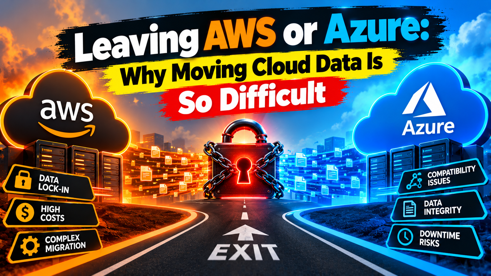 Leaving AWS or Azure: Why Moving Cloud Data Is So Difficult