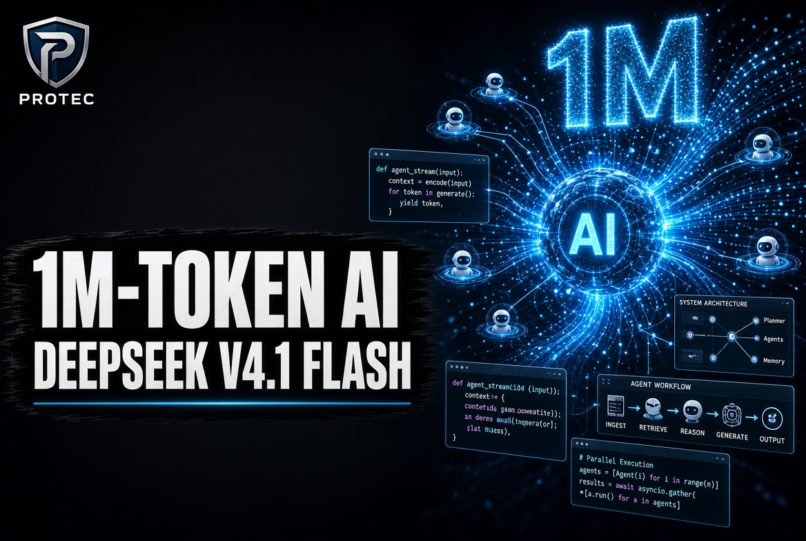 DeepSeek V4.1 Flash 1017: 1M-Token Coding and AI Agents