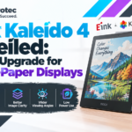 E Ink Kaleido 4 Unveiled: A Major Upgrade for Color E-Paper Displays