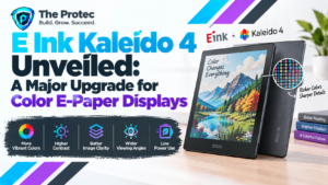 E Ink Kaleido 4 Unveiled: A Major Upgrade for Color E-Paper Displays