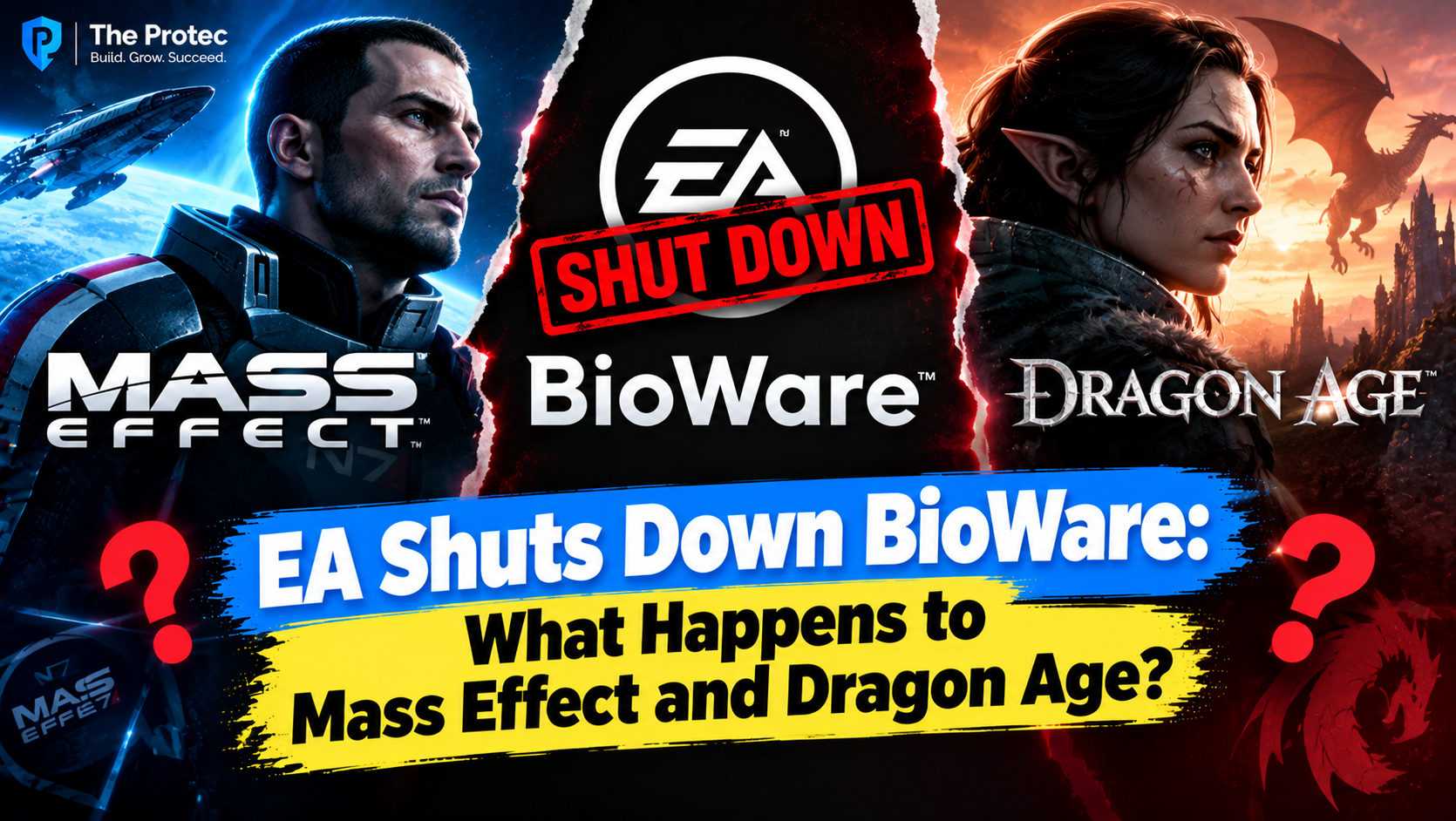 EA Shuts Down BioWare: What Happens to Mass Effect and Dragon Age?