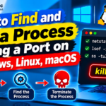 How to Find and Kill a Process Using a Port on Windows, Linux, macOS