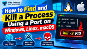 How to Find and Kill a Process Using a Port on Windows, Linux, macOS