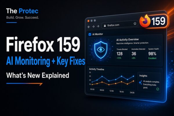 Firefox 159 new features: AI Monitoring and Key Fixes Explained