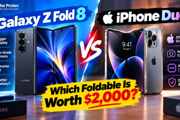 Samsung Galaxy Z Fold 8 vs Apple iPhone Duo: Which Foldable Is Worth $2,000?