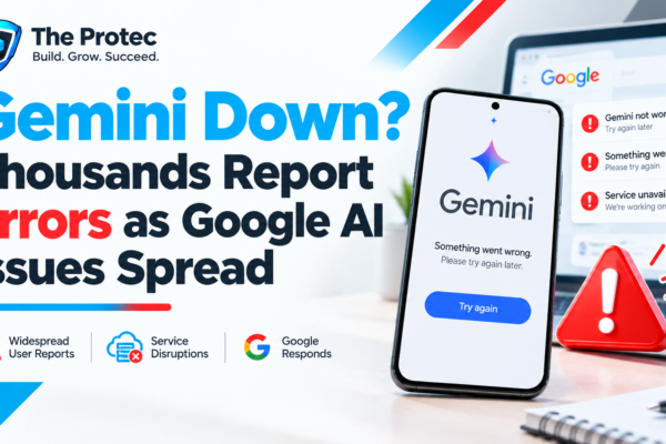 Gemini Down? Thousands Report Errors as Google AI Issues Spread