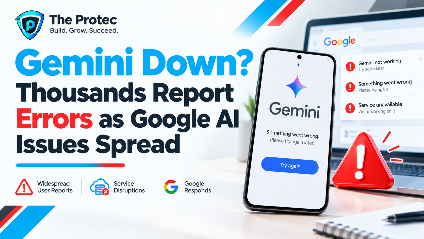 Gemini Down? Thousands Report Errors as Google AI Issues Spread