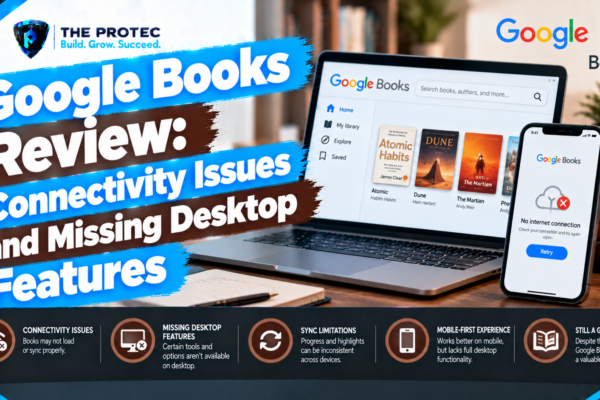 Google Books Review: Connectivity Issues and Missing Desktop Features
