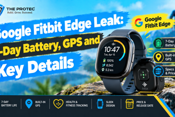 Google Fitbit Edge Leak: 7-Day Battery, GPS and Key Details