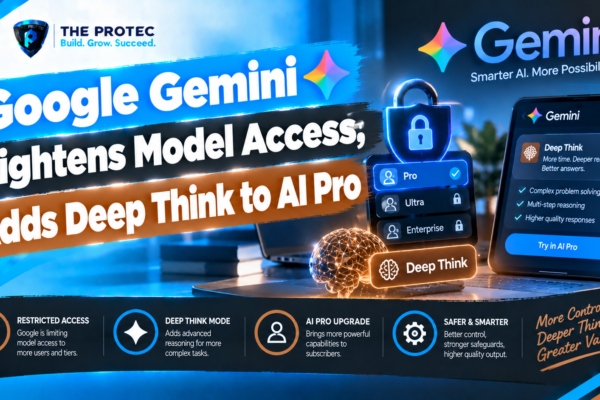 Google Gemini Tightens Model Access, Adds Deep Think to AI Pro