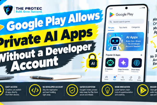 Google Play Allows Private AI Apps Without a Developer Account
