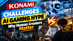 Konami Challenges AI Gaming Hype: Why Human Creators Matter