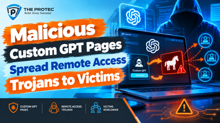 Malicious Custom GPT Pages Spread Remote Access Trojans to Victims