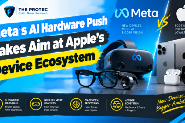 Meta's AI Hardware Push Takes Aim at Apple's Device Ecosystem
