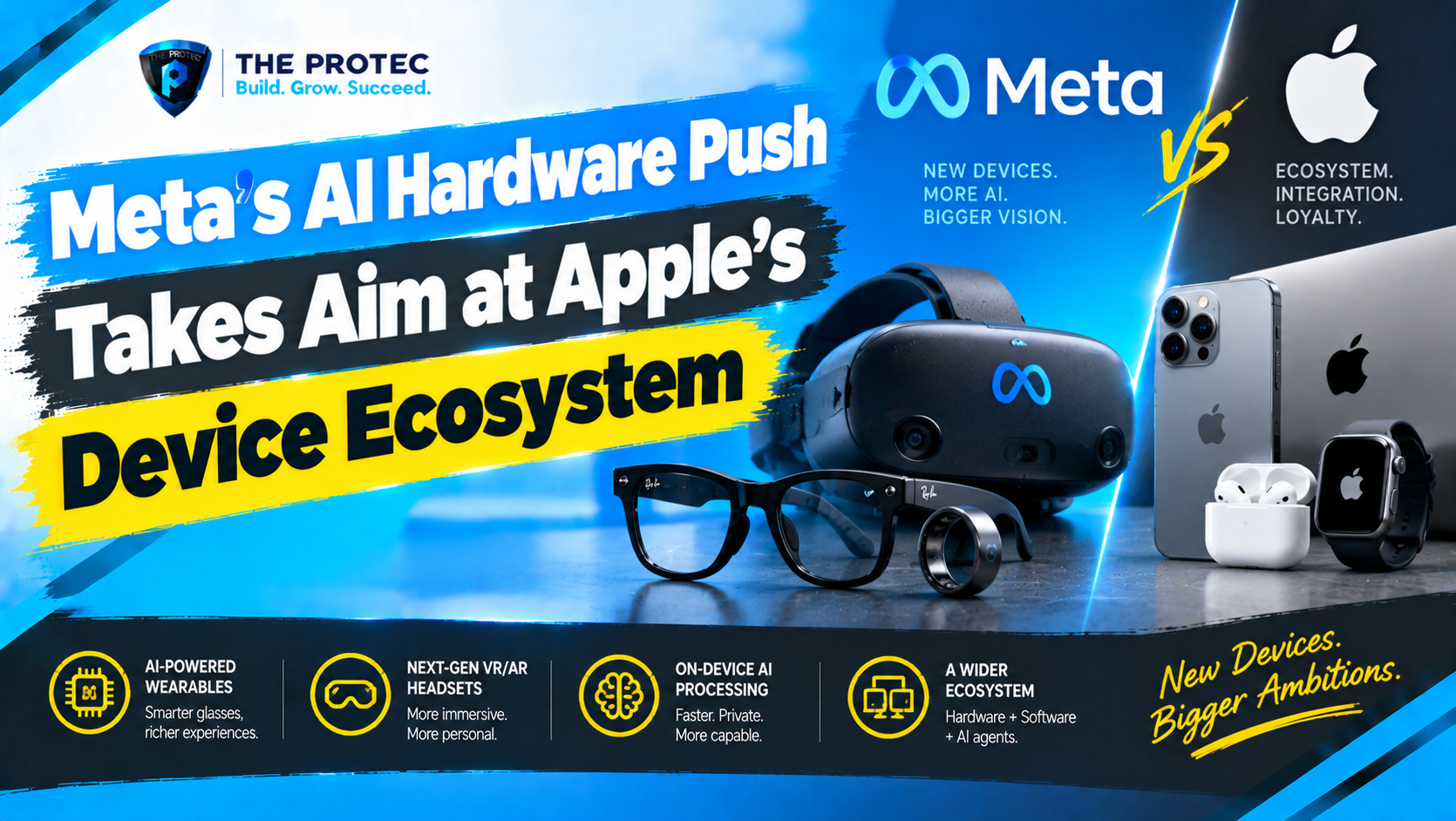 Meta's AI Hardware Push Takes Aim at Apple's Device Ecosystem